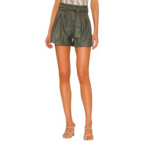 Blank NYC Faux Leather Shorts